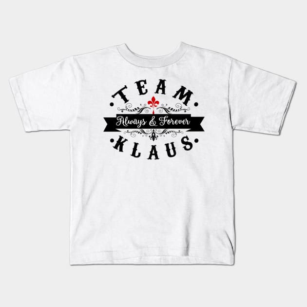 Team Klaus Kids T-Shirt by KsuAnn